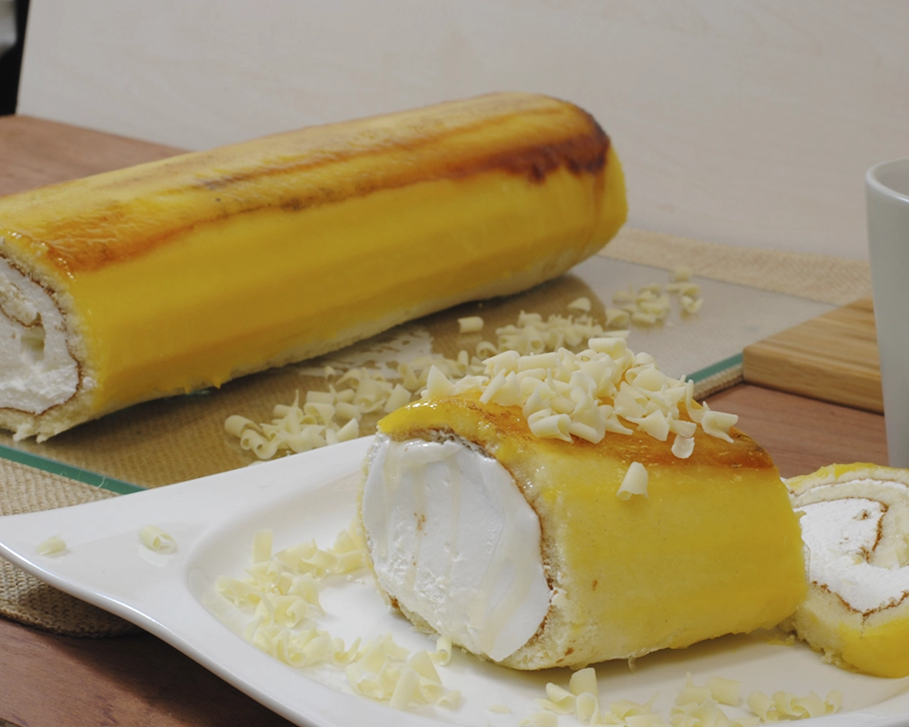 Brazo de nata artesano de Pastelería Arpa